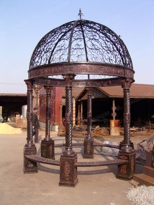 Iron summerhouse,Iron pavilion,Iron pergola - TY015