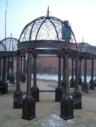 Iron summerhouse,Iron pavilion,Iron pergola - TY016