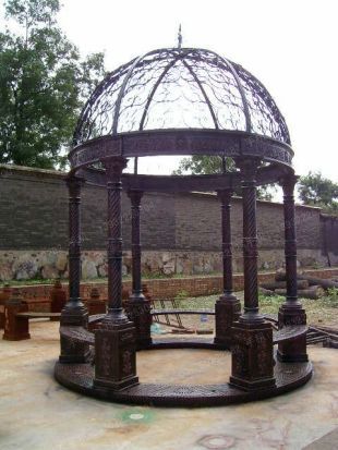 Iron summerhouse,Iron pavilion,Iron pergola - TY018