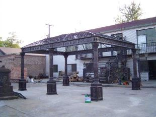 Iron summerhouse,Iron pavilion,Iron pergola - TY020