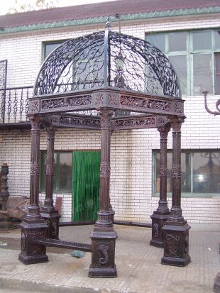 Iron summerhouse,Iron pavilion,Iron pergola -TY021