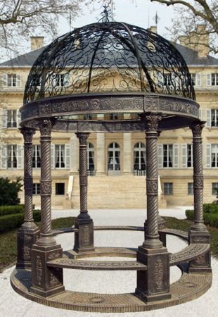 Iron summerhouse,Iron pavilion,Iron pergola -TY023
