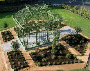 Iron summerhouse,Iron pavilion,Iron pergola -TY059