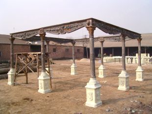 Iron summerhouse,Iron pavilion,Iron pergola -TY056