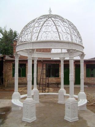 Iron summerhouse,Iron pavilion,Iron pergola -TY057