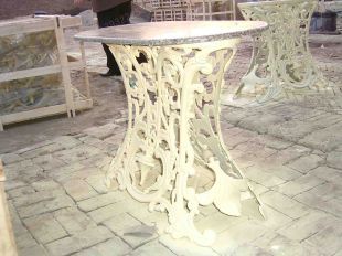 Iron table and chair,Iron desk - TY157
