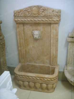 Stone wall fountain, stone fountain, marble wall fountain - BQ212