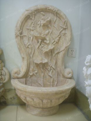 Stone wall fountain, stone fountain, marble wall fountain - BQ208