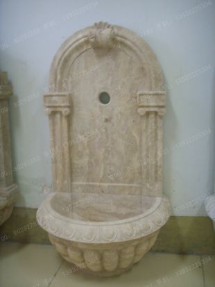Stone wall fountain, stone fountain, marble wall fountain - BQ213