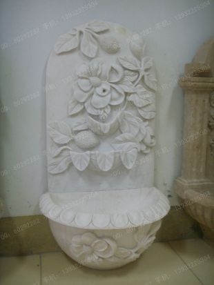 Stone wall fountain, stone fountain, marble wall fountain - BQ214
