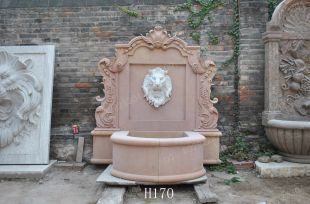 Stone wall fountain, stone fountain, marble wall fountain - BQ228