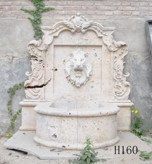 Stone wall fountain, stone fountain, marble wall fountain - BQ235