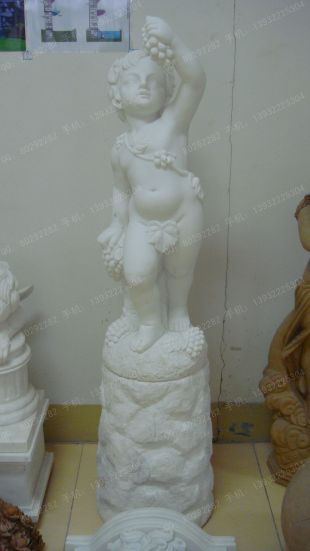 Stone angel sculpture, indoor European sculpture, indoor sculpture decoration - BJ008