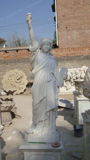 Stone angel sculpture, indoor European sculpture, indoor sculpture decoration - BJ020