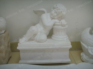 Stone angel sculpture, indoor European sculpture, indoor sculpture decoration - BJ026