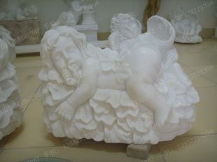 Stone angel sculpture, indoor European sculpture, indoor sculpture decoration - BJ028