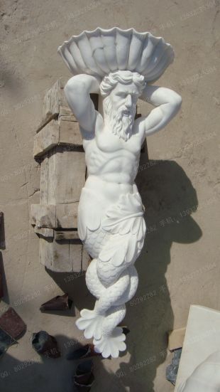 Stone wall sculpture, European wall sculpture, marble wall sculpture - - BG022