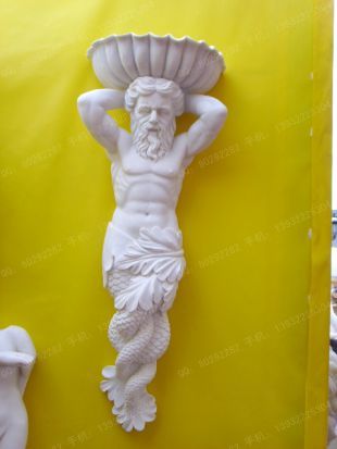 Stone wall sculpture, European wall sculpture, marble wall sculpture - - BG037