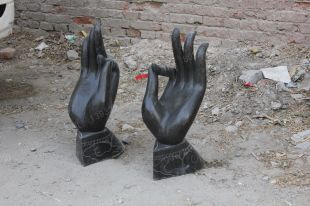 Buddaha Hand sculpture, stone Buddaha Hand sculpture,marble Buddaha Hand sculpture - SDFS004