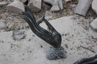 Buddaha Hand sculpture, stone Buddaha Hand sculpture,marble Buddaha Hand sculpture - SDFS007