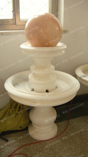 雕风水球,园林喷泉风水球,石材风水球 - FSQ020