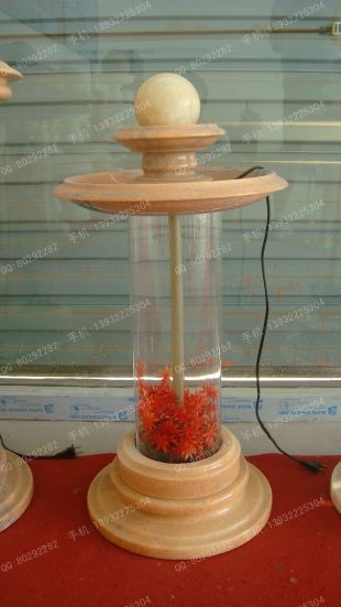 石雕风水球,园林喷泉风水球,石材风水球 - FSQ035