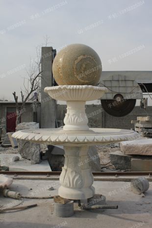 Stone fountain, garden fountain sculpture, marble fountain - FSQ099