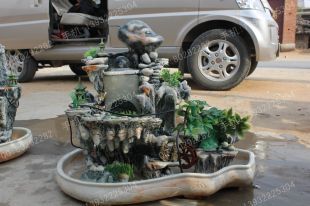 Stone fountain, garden fountain sculpture, marble fountain - FSQ105