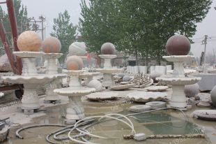 Stone fountain, garden fountain sculpture, marble fountain - FSQ109
