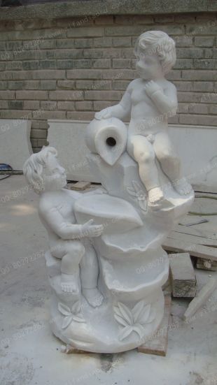 石雕小天使 雕像,欧式 石雕小天使,欧式石雕 天使雕塑 - ET089