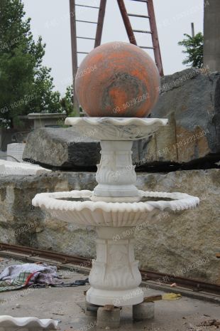 Stone fountain, garden fountain sculpture, marble fountain - FSQ114