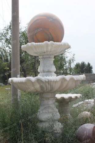 Stone fountain, garden fountain sculpture, marble fountain - FSQ118