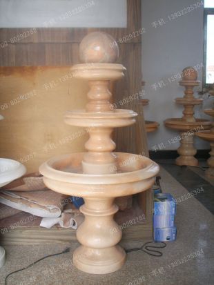 Stone fountain, garden fountain sculpture, marble fountain - FSQ121