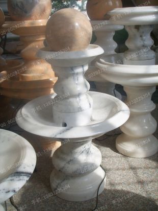 Stone fountain, garden fountain sculpture, marble fountain - FSQ126