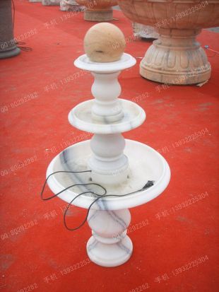 Stone fountain, garden fountain sculpture, marble fountain - FSQ135