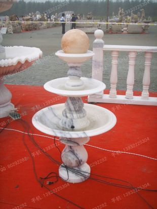Stone fountain, garden fountain sculpture, marble fountain - FSQ136
