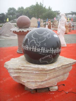 Stone fountain, garden fountain sculpture, marble fountain - FSQ137