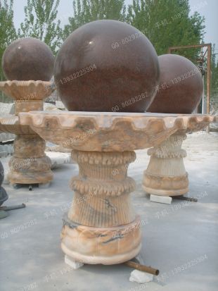 Stone fountain, garden fountain sculpture, marble fountain - FSQ162