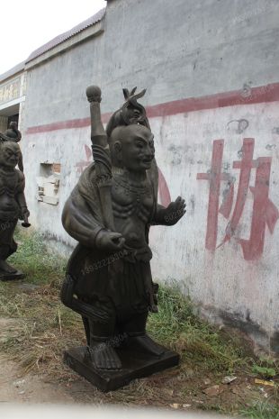 石雕四大天王雕塑,石雕哼哈二将雕塑,石雕四大金刚雕塑 - SDTW002