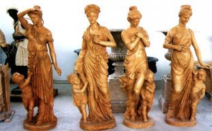 European Four seasons god sculpture , European Four seasons god statue - SJS135