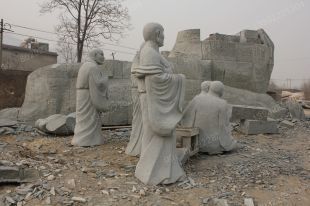 Arhat sculpture, stone arhat sculpture,marble arhat sculpture - SDLH034