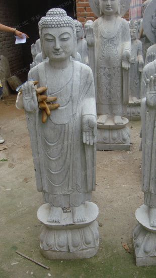 Buddha sculpture, stone Buddha sculpture,marble Buddha sculpture - QSFX012