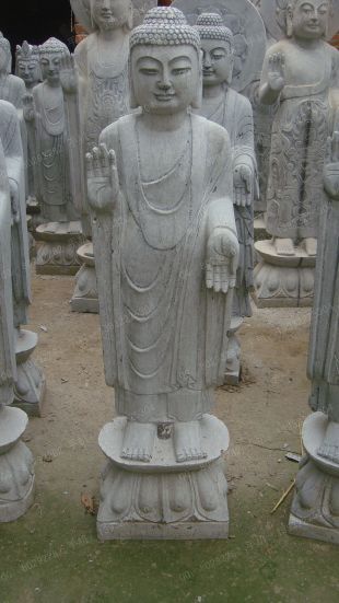 Buddha sculpture, stone Buddha sculpture,marble Buddha sculpture - QSFX016