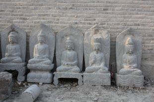 Buddha sculpture, stone Buddha sculpture,marble Buddha sculpture - QSFX057