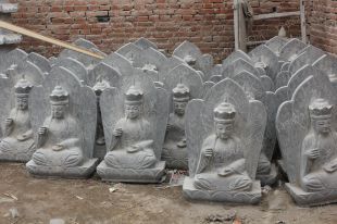 Buddha sculpture, stone Buddha sculpture,marble Buddha sculpture - QSFX062