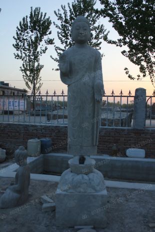 Buddha sculpture, stone Buddha sculpture,marble Buddha sculpture - QSFX063