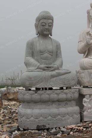 Buddha sculpture, stone Buddha sculpture,marble Buddha sculpture - QSFX071