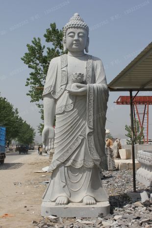 Buddha sculpture, stone Buddha sculpture,marble Buddha sculpture - QSFX075