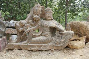 Buddha sculpture, stone Buddha sculpture,marble Buddha sculpture - QSFX077
