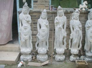 Buddha sculpture, stone Buddha sculpture,marble Buddha sculpture - QSFX089